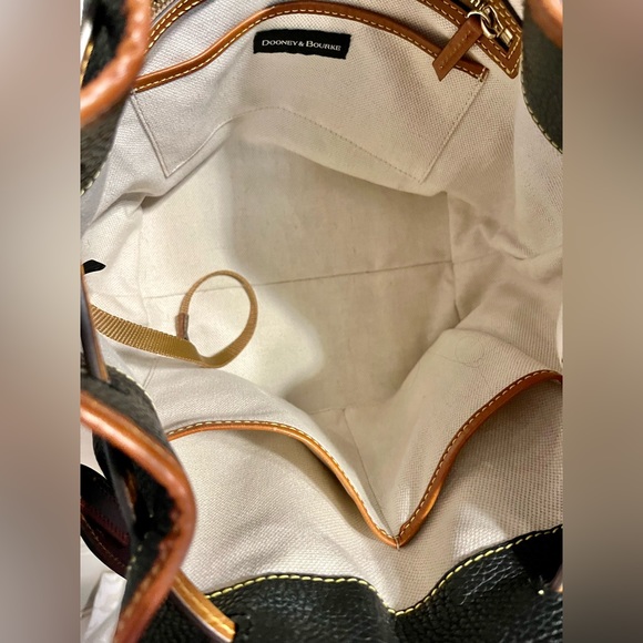 Pebble Collection by Dooney & Bourke Drawstring Bucket Bag. Like New. - Picture 10 of 14